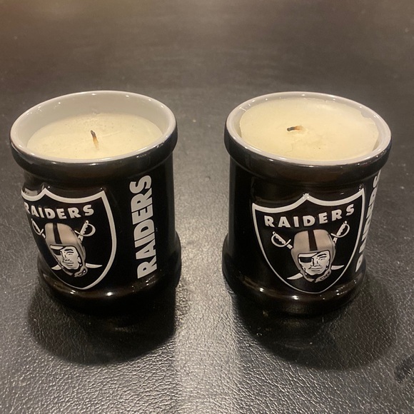 Raiders relief votive candle - Picture 1 of 6